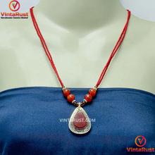 Load image into Gallery viewer, Beaded Chain Handmade Pendant Necklace