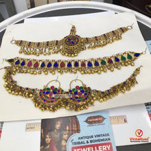 Load image into Gallery viewer, Tribal Golden Authentic Ethnic Jewelry Set