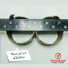 Load image into Gallery viewer, Vintage Statement Boho Tribal Cuff Bracelet