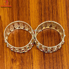 Load image into Gallery viewer, Boho Handmade Silver Cuff Bracelet