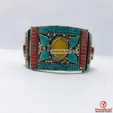 Load image into Gallery viewer, Handmade Nepalese Vintage Cuff Bracelet