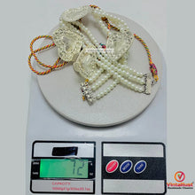 Load image into Gallery viewer, Pearls Beaded Chain Necklace With Earrings