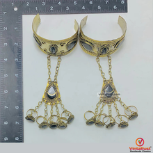 Load image into Gallery viewer, Vintage Slave Bracelet Hand Chain With Rings