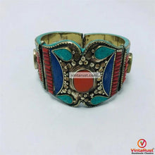Load image into Gallery viewer, Handmade Nepalese Vintage Cuff Bracelet