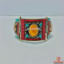 Load image into Gallery viewer, Handmade Nepalese Vintage Cuff Bracelet