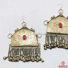 Load image into Gallery viewer, Kuchi Massive Dangle Oversized Earrings