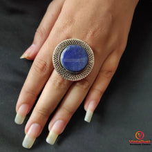 Load image into Gallery viewer, Ethnic Stone Ring and Set Of Two Cuff