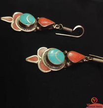 Load image into Gallery viewer, Tribal Handmade Dangle Earrings