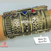 Load image into Gallery viewer, Ethnic Vintage Boho Style Handcuff Bracelet