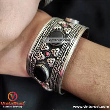 Load image into Gallery viewer, Handcrafted Vintage Stones Cuff Bracelet