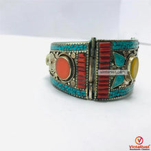 Load image into Gallery viewer, Handmade Nepalese Vintage Cuff Bracelet