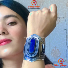 Load image into Gallery viewer, Ethnic Handmade Lapis Lazuli Stone Bracelet