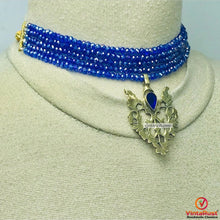 Load image into Gallery viewer, Beaded Multilayers With Brass Motif Jewelry Set