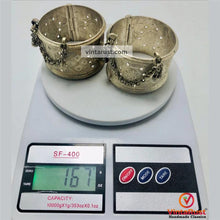 Load image into Gallery viewer, vintage-boho-kuchi-cuff-bracelet