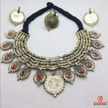 Load image into Gallery viewer, Handmade Coins Chokers And Earring and ring