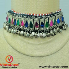 Load image into Gallery viewer, Multicolor Glass Stones Boho Jewelry Set