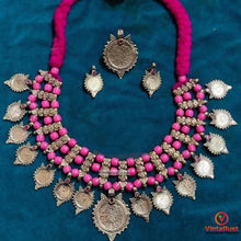 Load image into Gallery viewer, Vintage Coins Tribal Jewelry Set