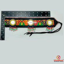Load image into Gallery viewer, Afghan Handmade Embroidered Work Belt, Mirrors Beads