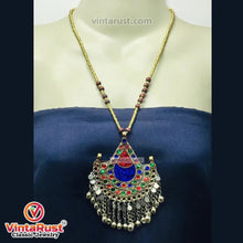 Load image into Gallery viewer, Tribal Kuchi Necklace With Jewellery Set
