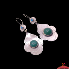 Load image into Gallery viewer, Turkman Style Tribal Dangling Earring