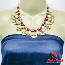 Load image into Gallery viewer, Handmade Pearls and Beads Jewelry Set