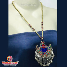 Load image into Gallery viewer, Tribal Kuchi Necklace With Jewellery Set