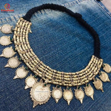 Load image into Gallery viewer, Vintage Tribal Coins Jewelry Set