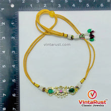 Load image into Gallery viewer, Statement Choker Necklace With Earrings