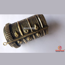 Load image into Gallery viewer, Handmade Golden Vintage Boho Handcuff Bracelet