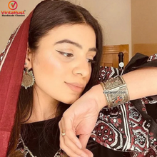 Load image into Gallery viewer, Vintage Boho Tribal Handcuffs Bracelet