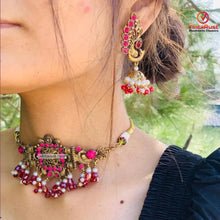 Load image into Gallery viewer, Handmade Jewelry Set With Pearls and Beads