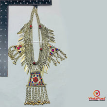Load image into Gallery viewer, Silver Kuchi Belly Belt With Dangling Pendants