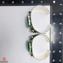 Load image into Gallery viewer, Round Shaped Stones Boho Tribal Cuff