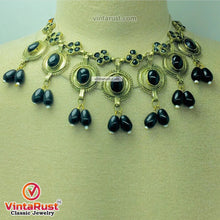 Load image into Gallery viewer, Handmade Choker Necklace With Earrings