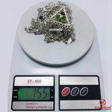 Load image into Gallery viewer, Tribal SIlver Kuchi Pendant Belly Chain Belt