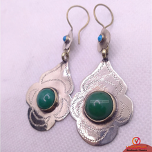 Load image into Gallery viewer, Turkman Style Tribal Dangling Earring