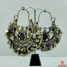 Load image into Gallery viewer, Tribal Kuchi Antique Earrings with Bells