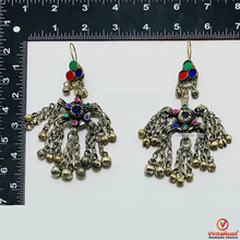 Load image into Gallery viewer, Vintage Long Bells Dangle Earrings