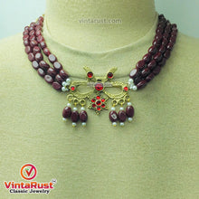 Load image into Gallery viewer, Handmade Beaded Tribal Jewelry Set