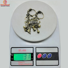 Load image into Gallery viewer, Long Dangle Boho Earrings With Dangling Tassels