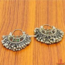 Load image into Gallery viewer, Tribal Kuchi Antique Earrings with Bells