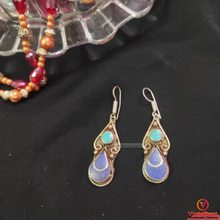 Load image into Gallery viewer, Boho Natural Stone Earrings