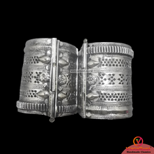 Load image into Gallery viewer, Cuff Bracelet, Antique Afghan Cuff, Vintage Bracelet