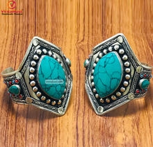 Load image into Gallery viewer, Vintage Boho Ethnic Kuchi Tribal Cuff Bracelet