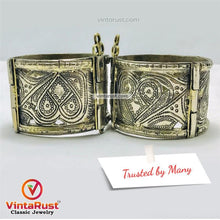 Load image into Gallery viewer, Vintage Statement Boho Tribal Cuff Bracelet