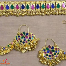 Load image into Gallery viewer, Tribal Kuchi Handmade Jewelry Set