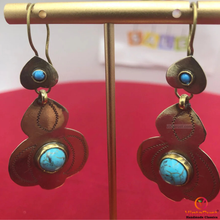 Load image into Gallery viewer, Turkman Style Tribal Dangling Earring