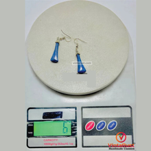 Load image into Gallery viewer, Lapis Lazuli Gemstone Dangle Earrings