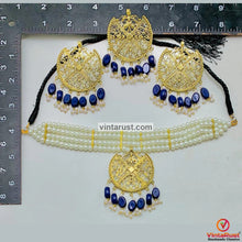Load image into Gallery viewer, White Pearls Handmade Beaded Jewelry Set