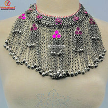 Load image into Gallery viewer, Antique Massive Tribal Jewelry Set